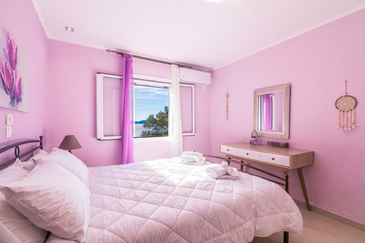 Alkinoi Seaview Villa With Private Pool By Konnect, Nisaki Nisaki  Esterno foto
